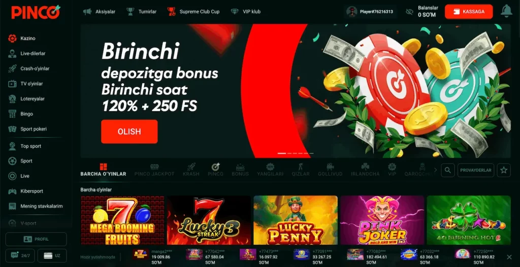 Pinco casino